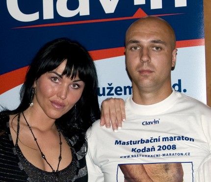 Clavin a Paula Wild plus František Klimeš - vítěz masturbačního maratonu 2008